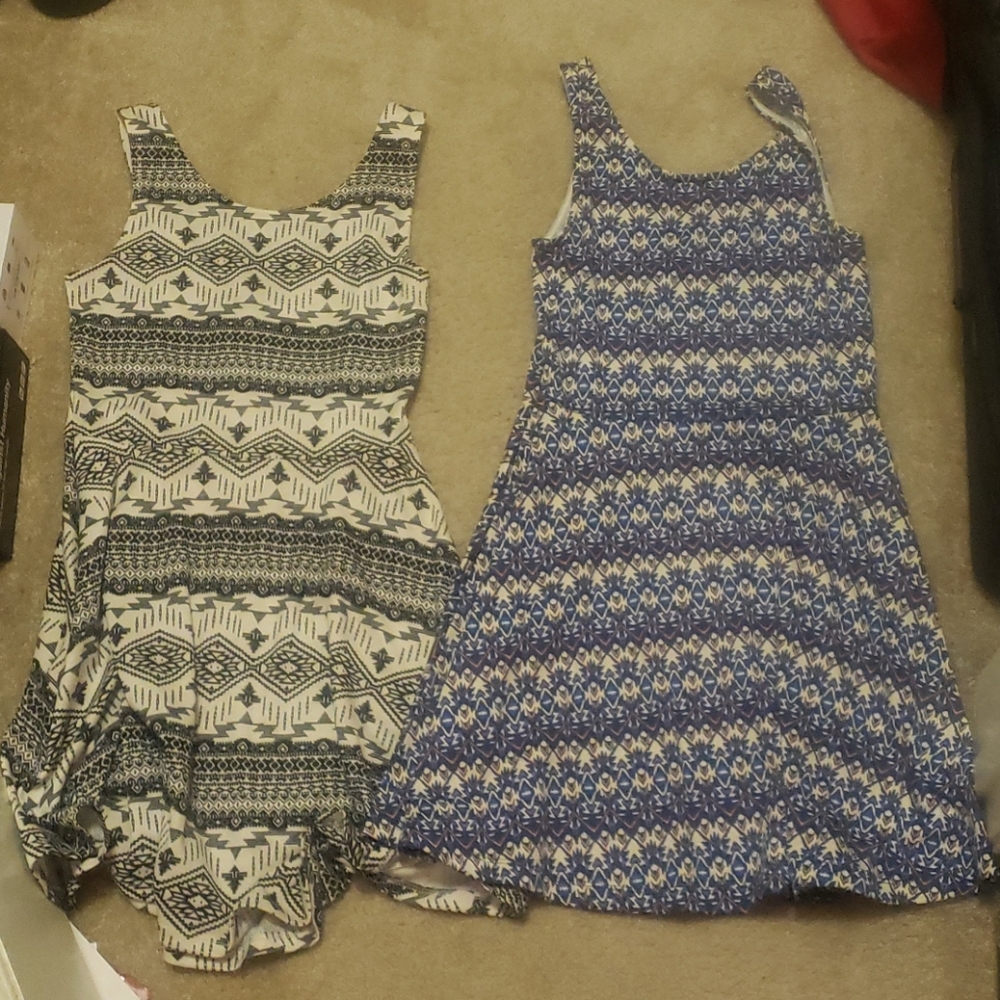 Two Dresses with Cute Designs